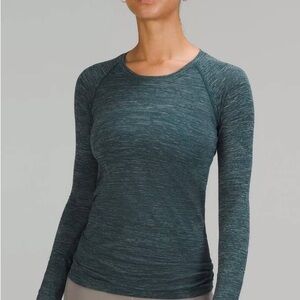 🍋Lululemon Swiftly Tech Long Sleeve 2.0 Wee Are From Space Green Jasper!